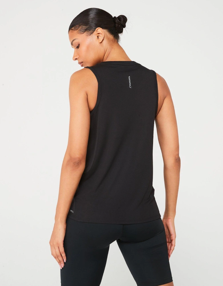 Womens Running Favorite Tank - Black