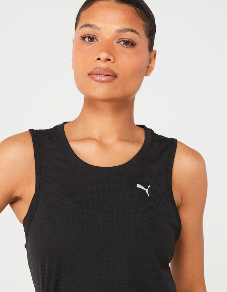 Womens Running Favorite Tank - Black