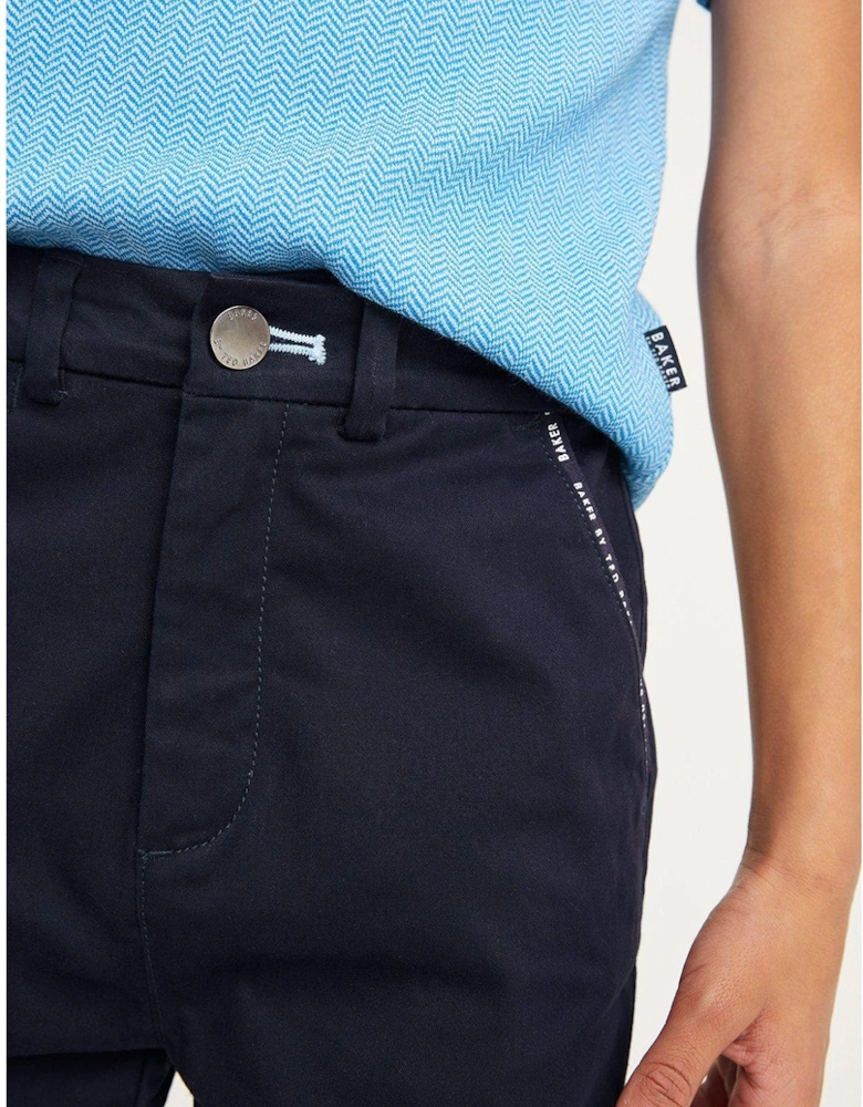Boys Navy Chino Short