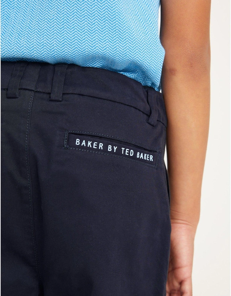 Boys Navy Chino Short