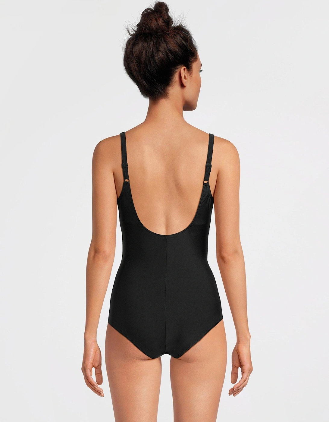 Womens Maternity Swimsuit-black