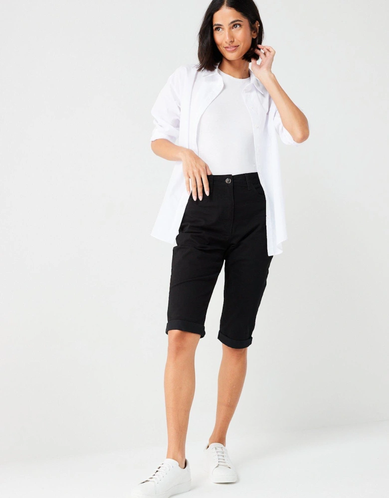 Sydney Stretch Shorts - Black