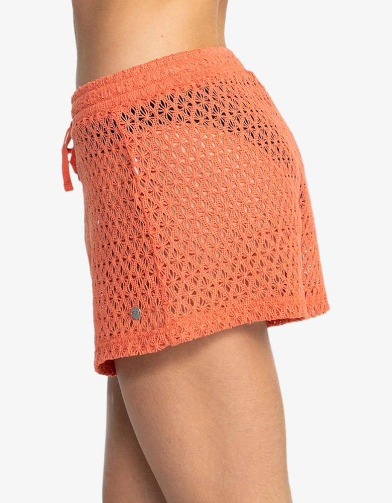 Women'S Sunset Riders Board Shorts - Orange