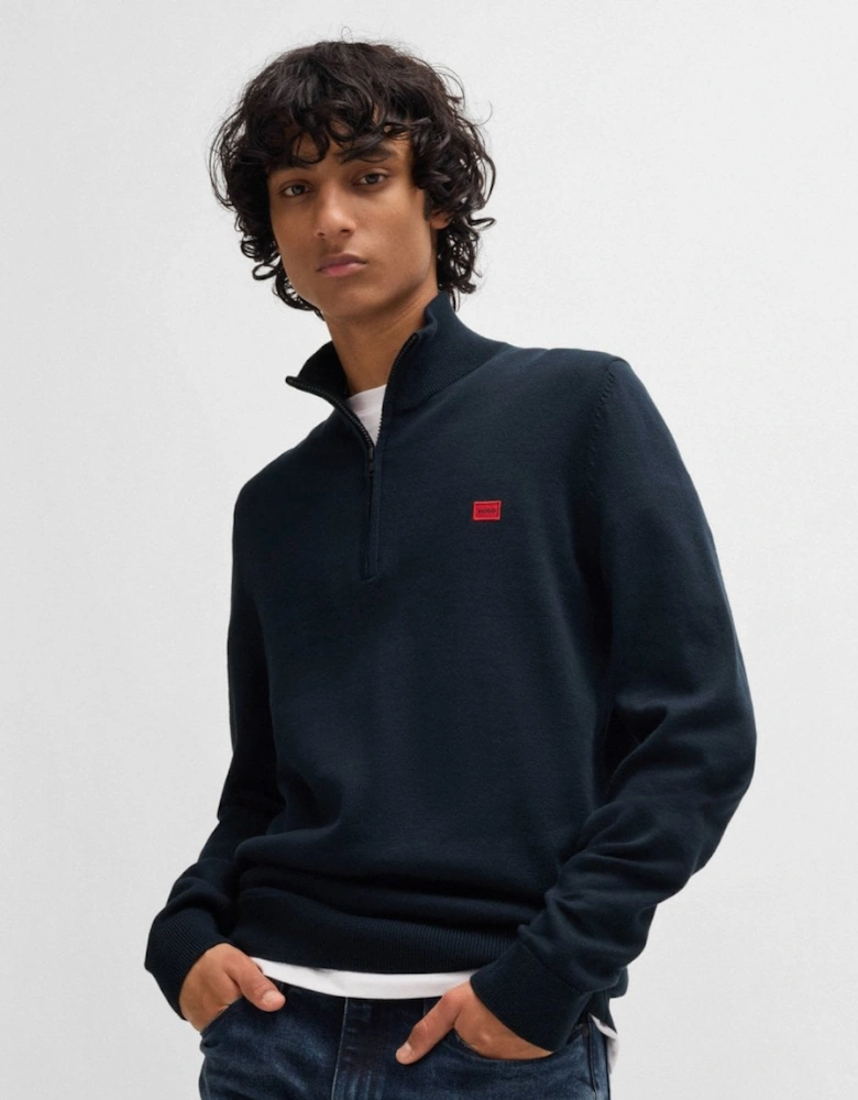 HUGO San Quintus-C Mens 1/4 Zip Pullover