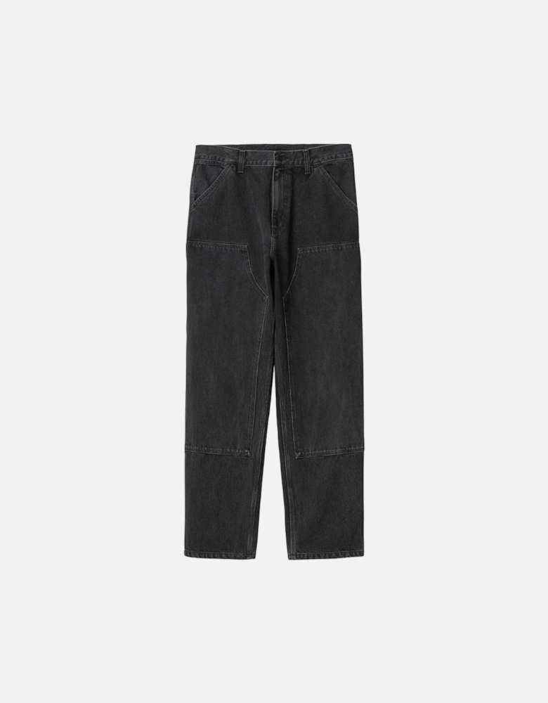 Double Knee Pant 'Smith' Denim - Black Stone Washed