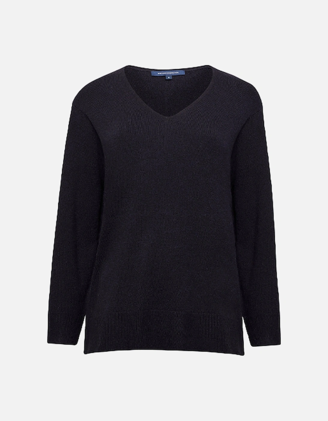 Ebba Vhari V-Neck Jumper Utility Blue