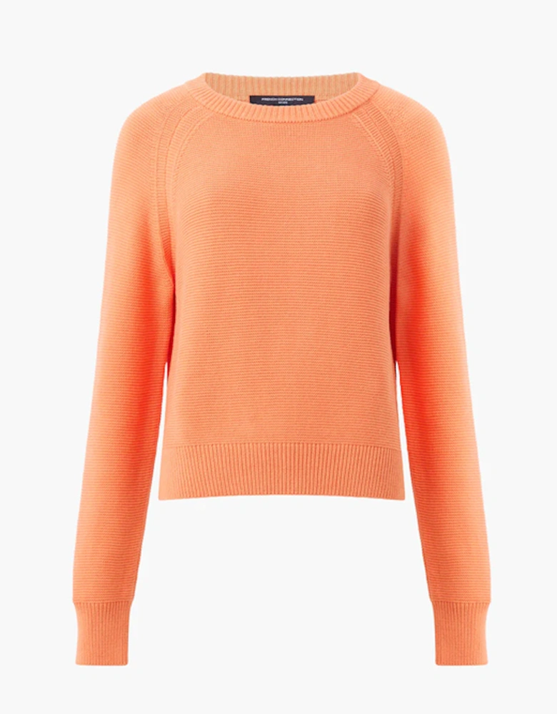 Lily Mozart Long Sleeve Crew Neck Jumper Coral Rose