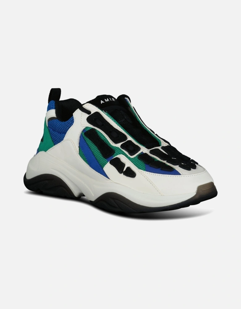 Bone Runner Leather & Mesh Blue & Green