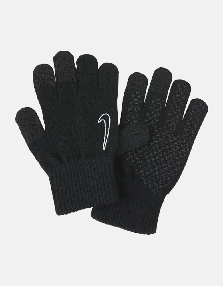 Childrens/Kids Knitted Tech Grip Gloves