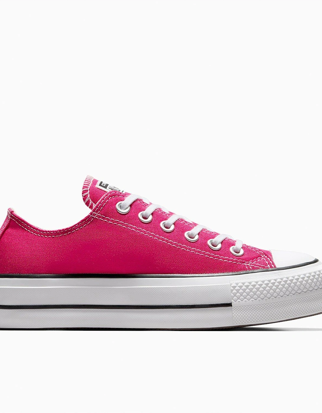 Womens Lift Seasonal Color Canvas Ox Trainers - Pink, 8 of 7