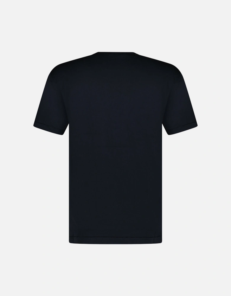 Stone Island Slim-Fit Short-Sleeve T-Shirt With Compass Patch Navy