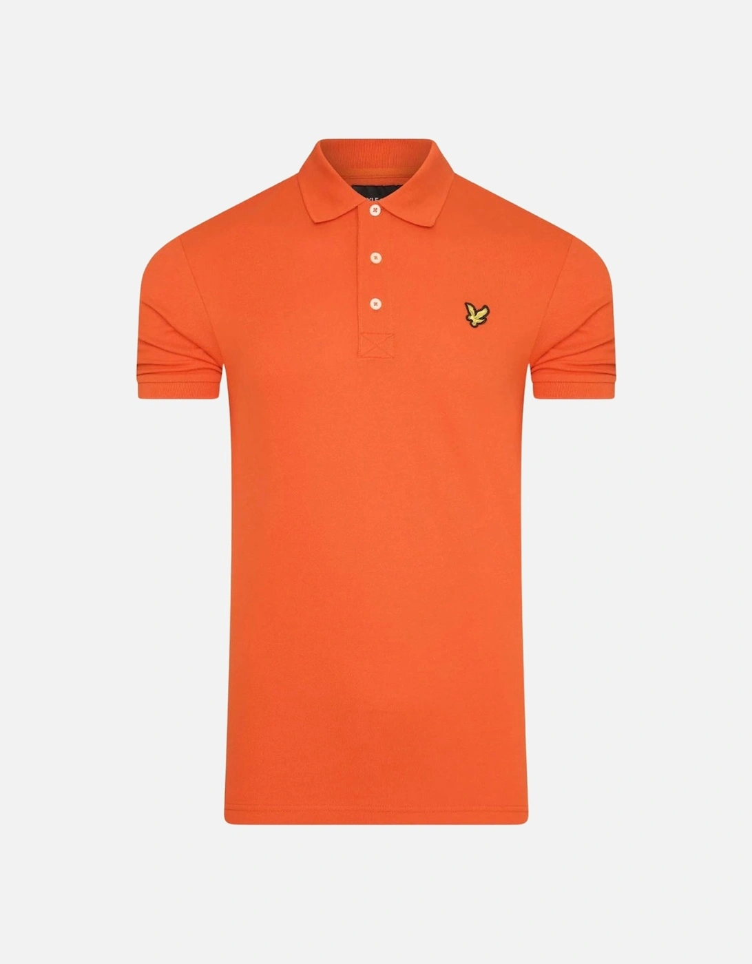 Tangerine Tango Plain Polo Shirt, 2 of 1