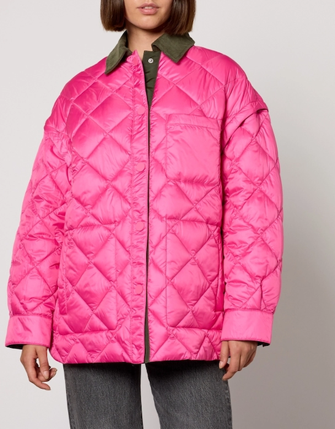 MAX&Co. Loriana Reversible Quilted Shell Coat, 2 of 1