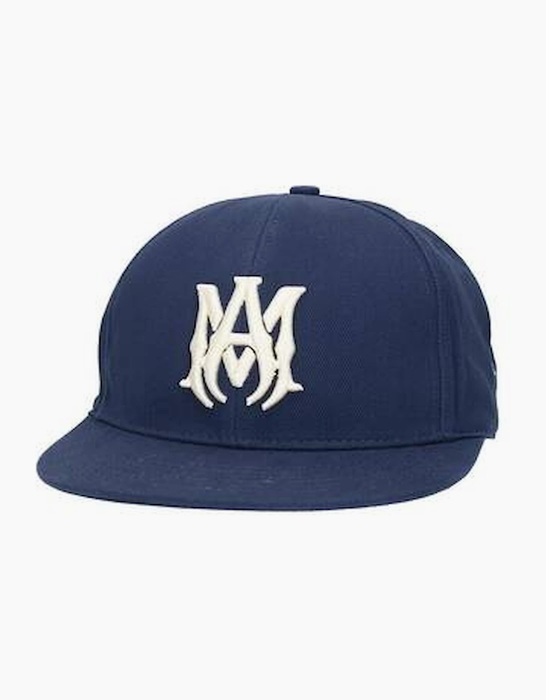 Men's Amiri Embroidery Ma Fitted Cap Blue - Size: S