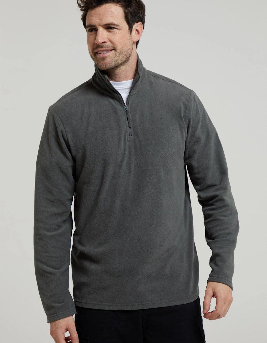 Mens Camber II Half Zip Fleece Top, 5 of 4