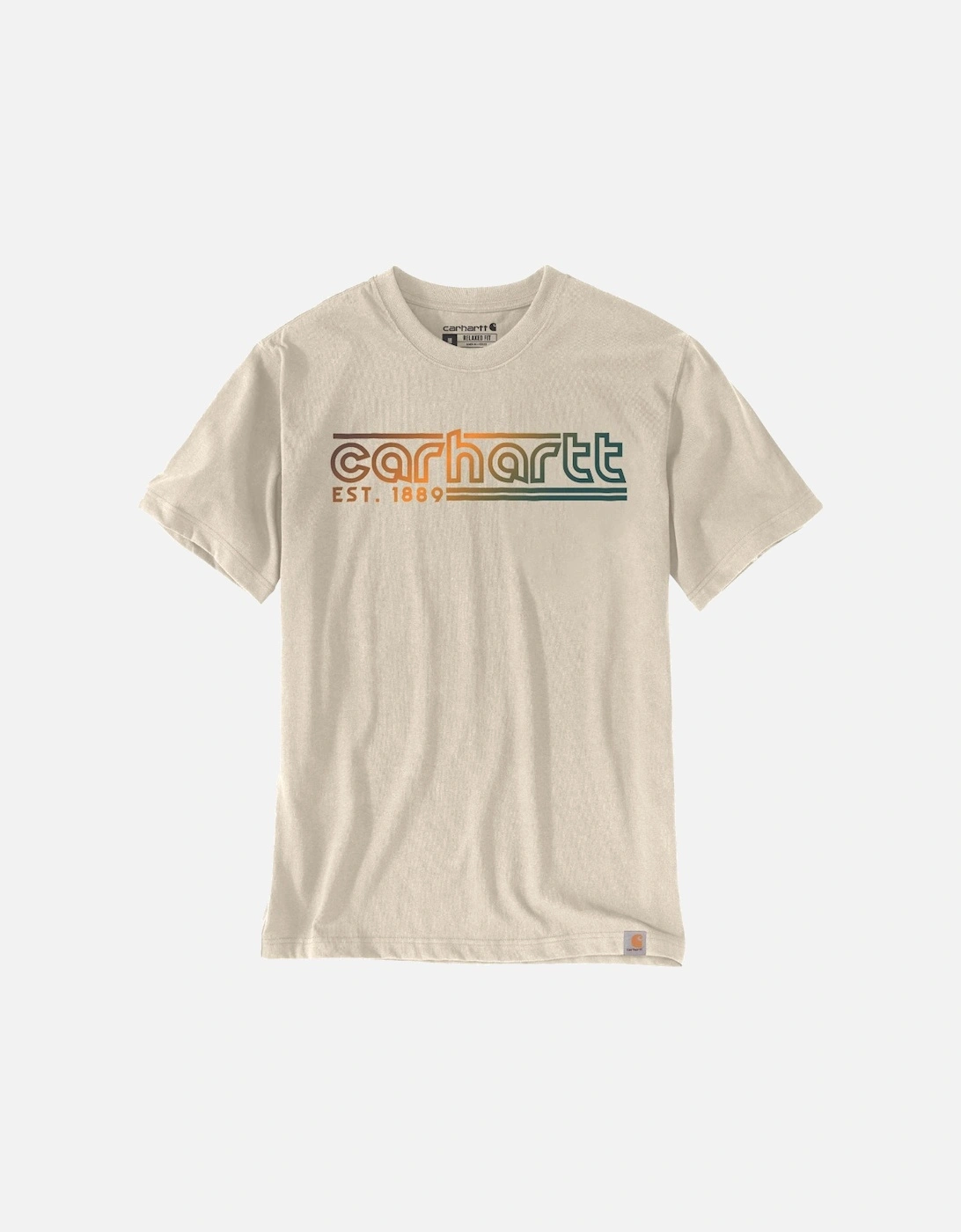 Carhartt Mens Short Sleeve Logo Graphic T Shirt, 2 of 1