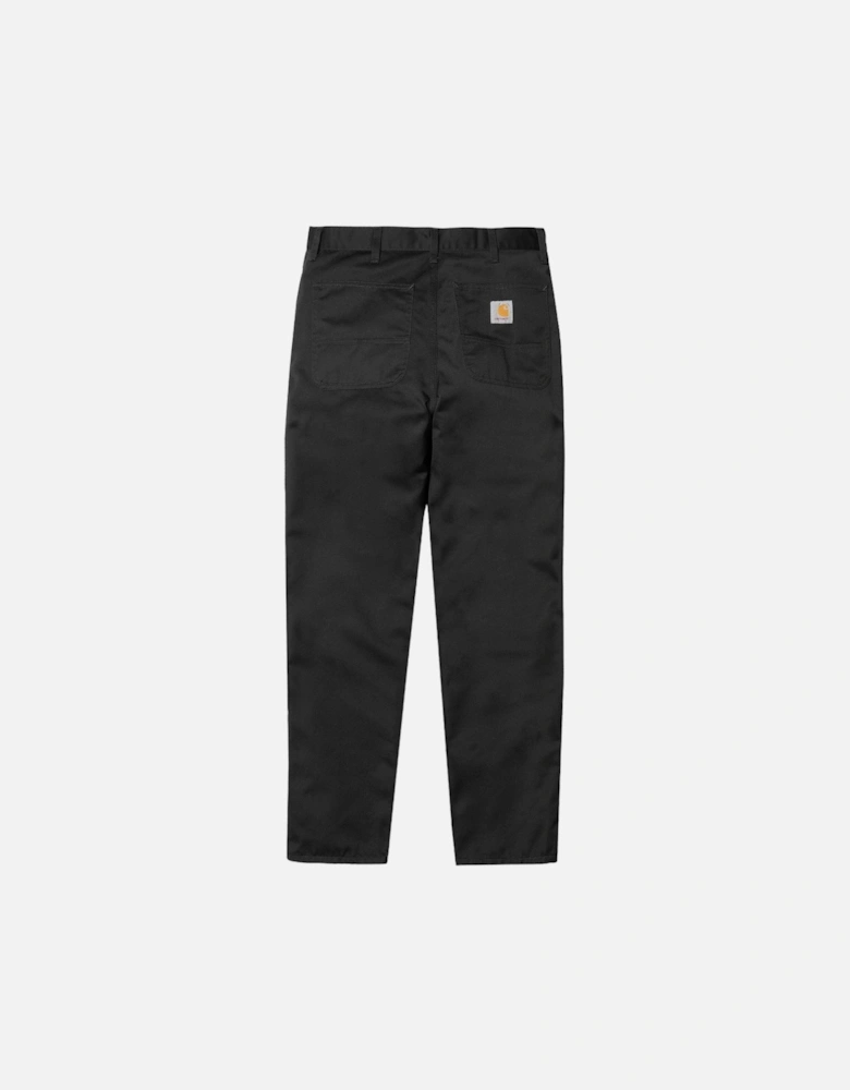 Simple Pant - Black Rinsed