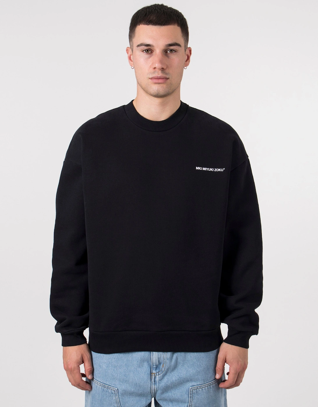 Oversized Uniform Crewneck Sweatshirt, 4 of 3