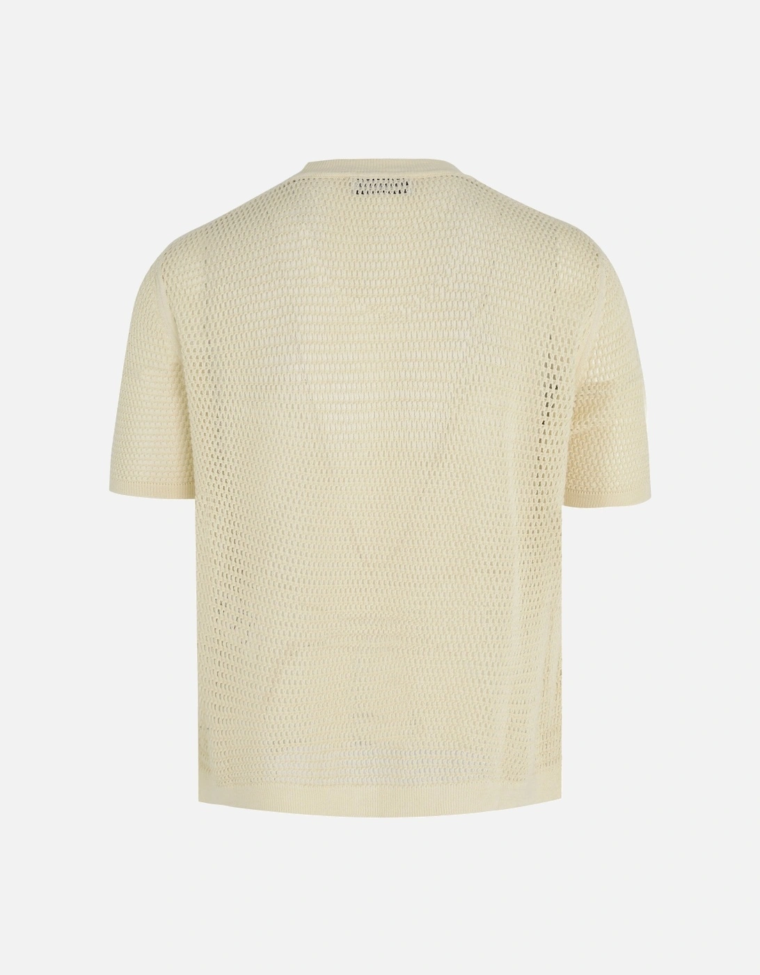 Julian Knitted T-Shirt Cream