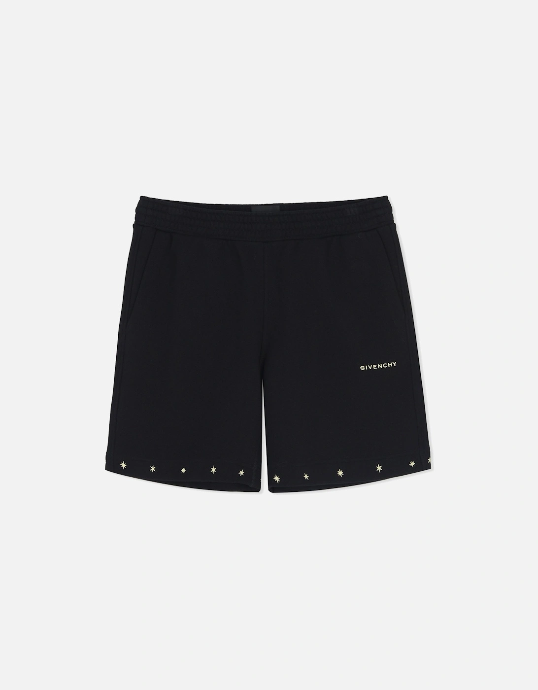 Branded Cotton Shorts Black, 5 of 4