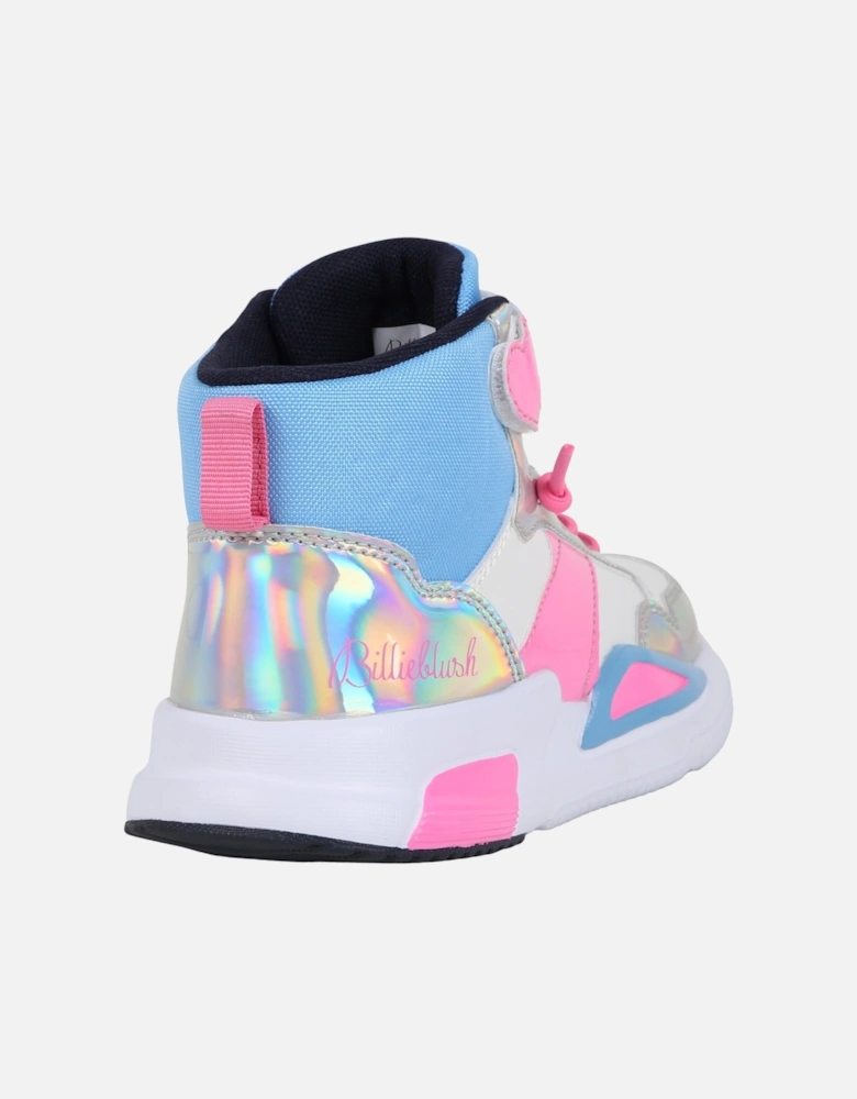 Pink Hi-Top Trainers