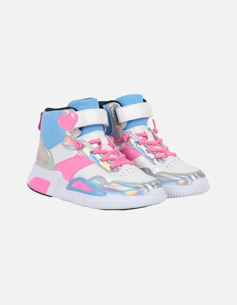 Pink Hi-Top Trainers