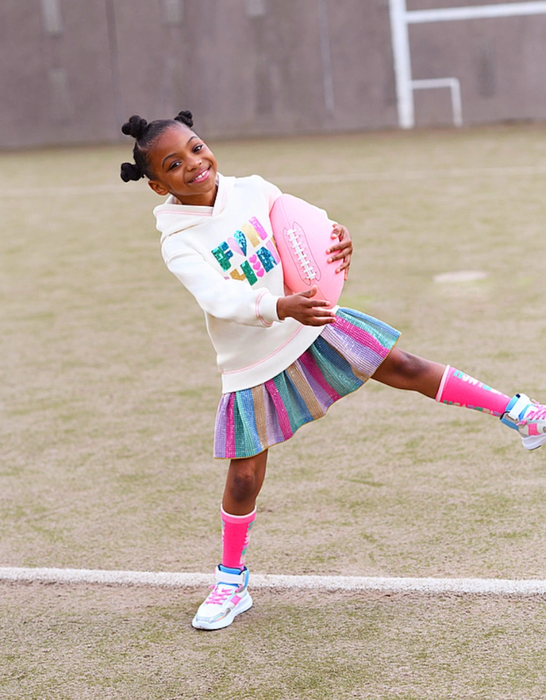 Pink Hi-Top Trainers