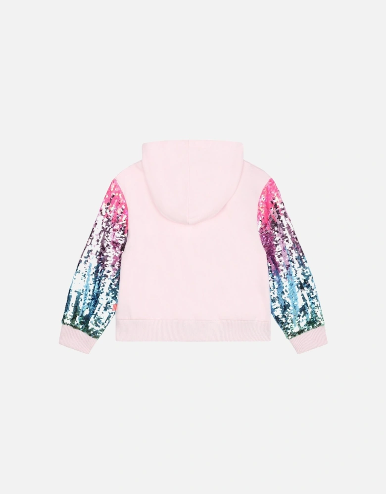 Pink Sequin 3 Piece Tracksuit