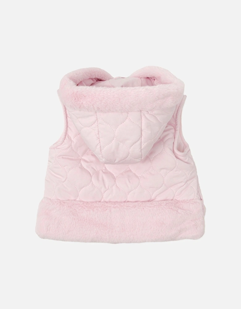 Pink Padded Body Warmer