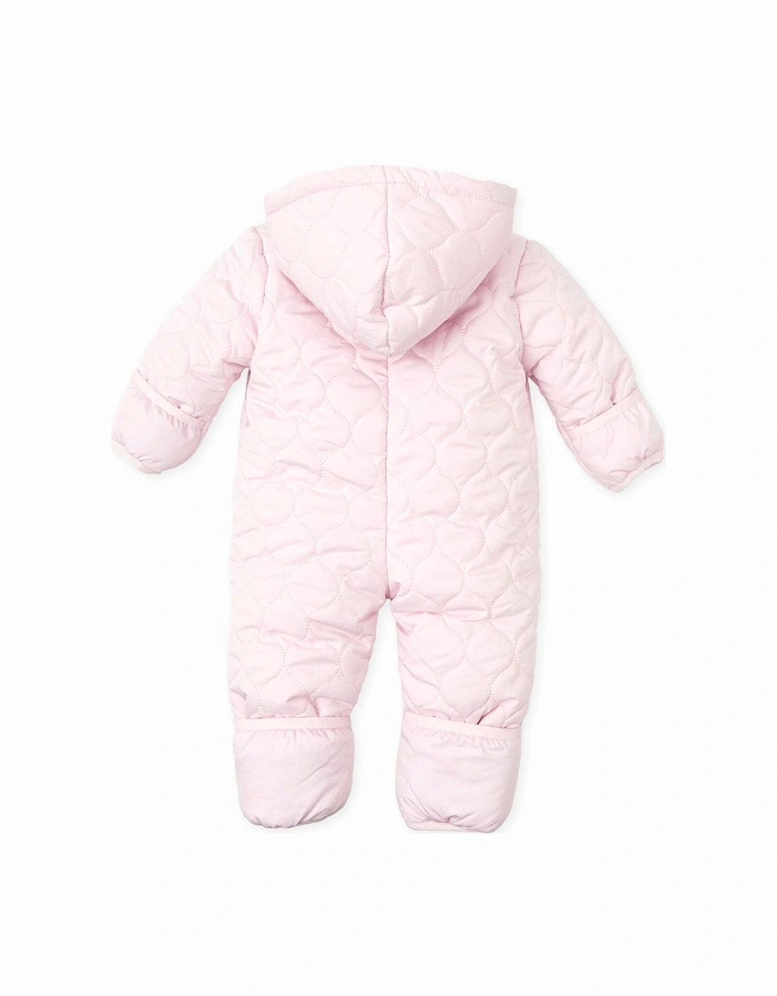 Pink Padded Snowsuit