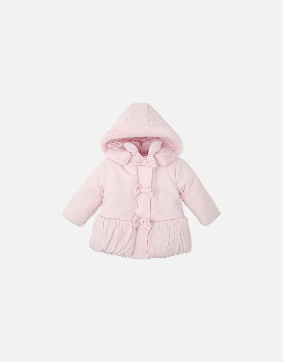 Pink Bows Parka Coat, 4 of 3