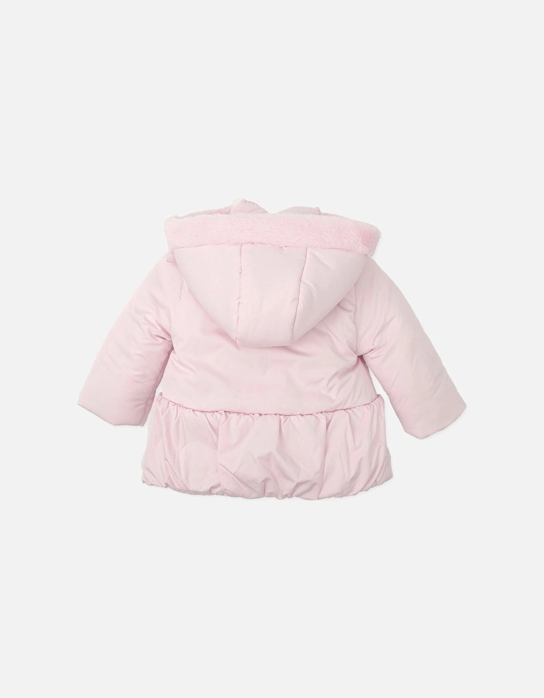 Pink Bows Parka Coat