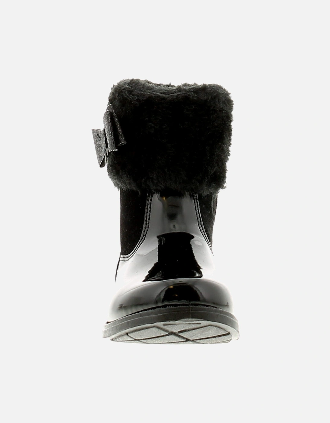 Girls Boots Ankle Younger Jane Zip black UK Size