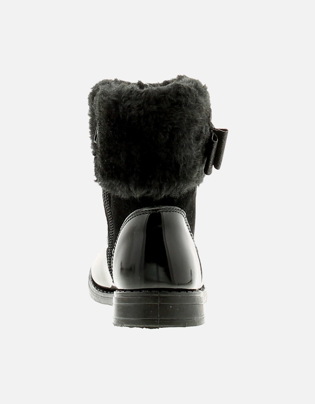 Girls Boots Ankle Younger Jane Zip black UK Size