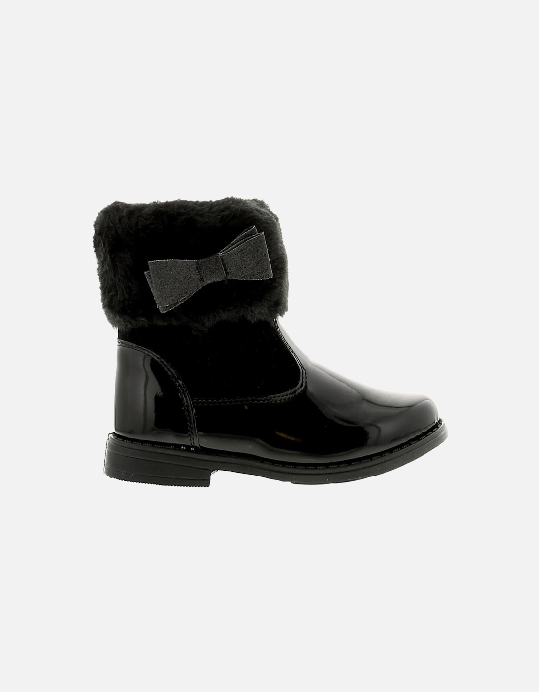 Girls Boots Ankle Younger Jane Zip black UK Size