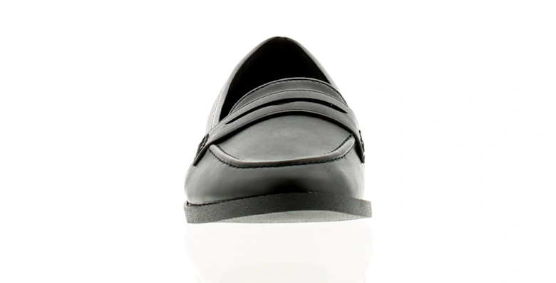 Womens Flat Shoes Layla Slip On black UK Size
