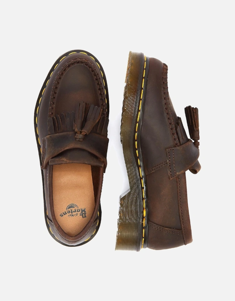 Dr. Martens Adrian Crazy Horse Brown Loafers