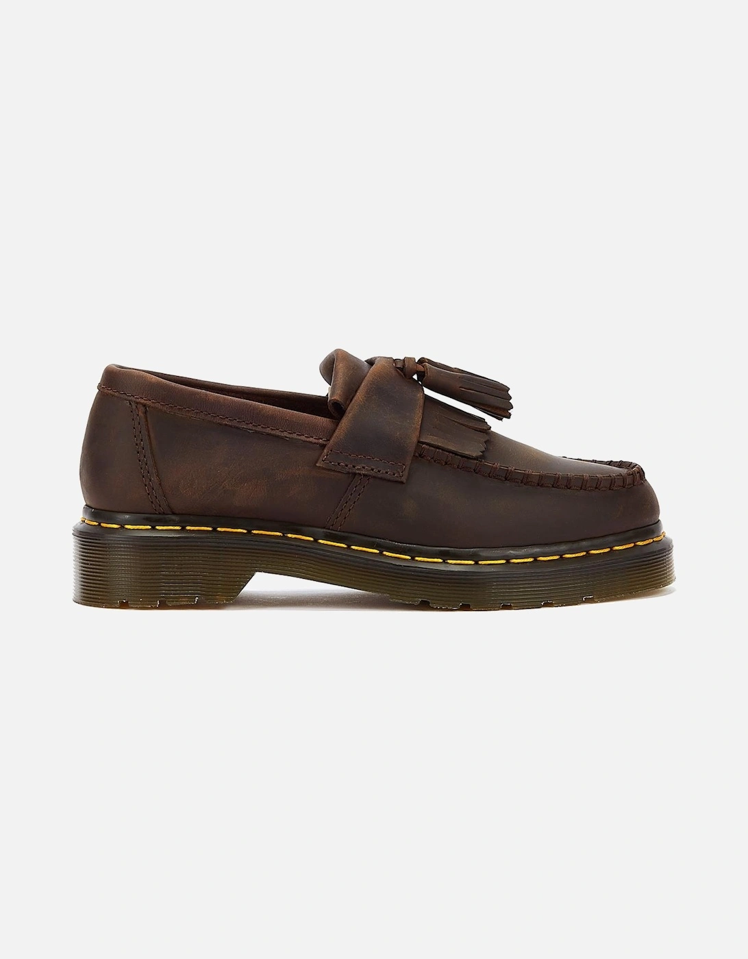 Dr. Martens Adrian Crazy Horse Brown Loafers