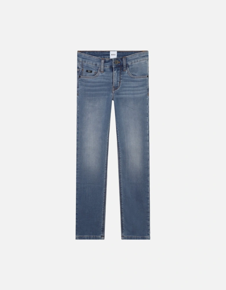 Blue Soft Stretch Jeans