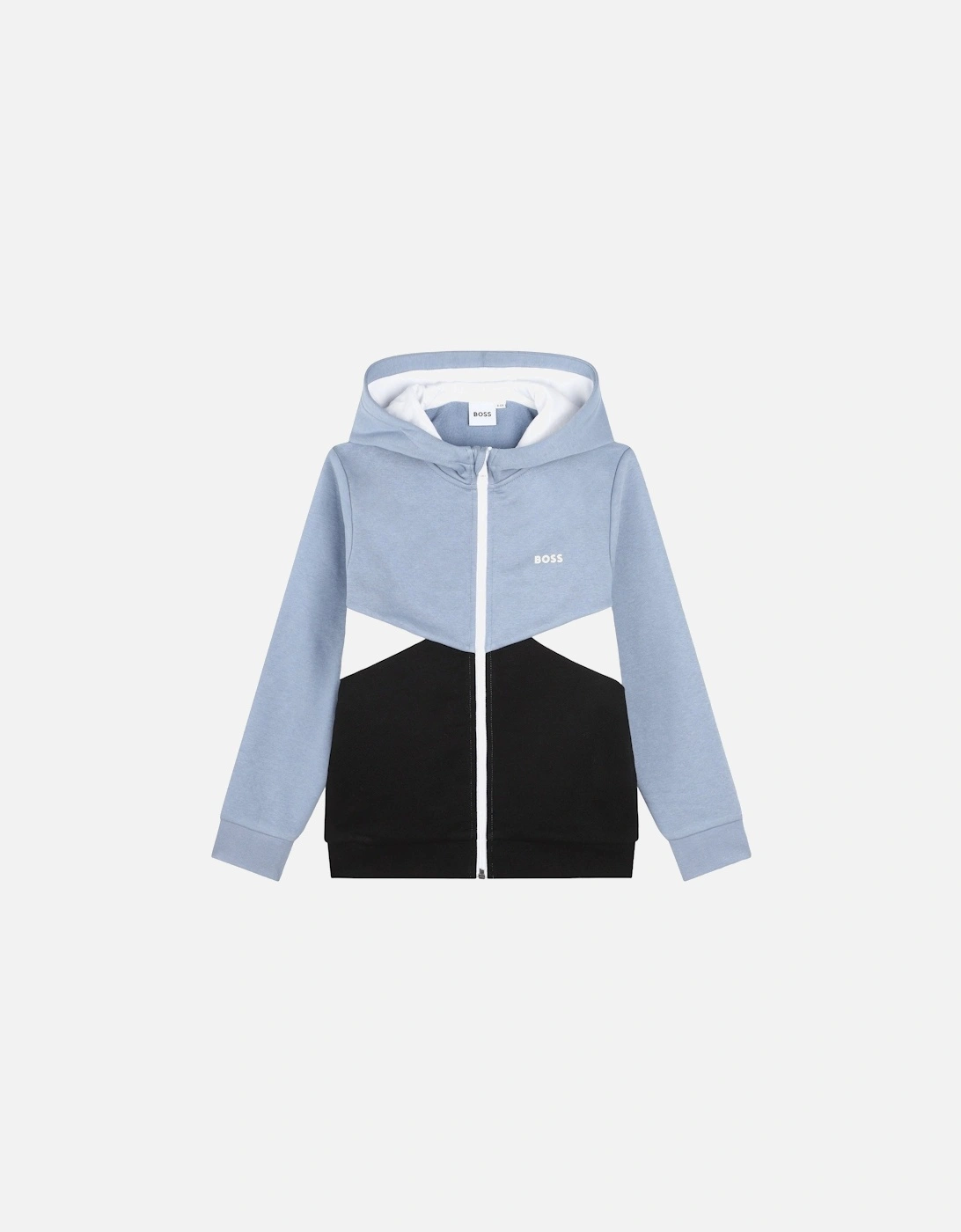 Blue and Black Zip Up Hoody, 3 of 2