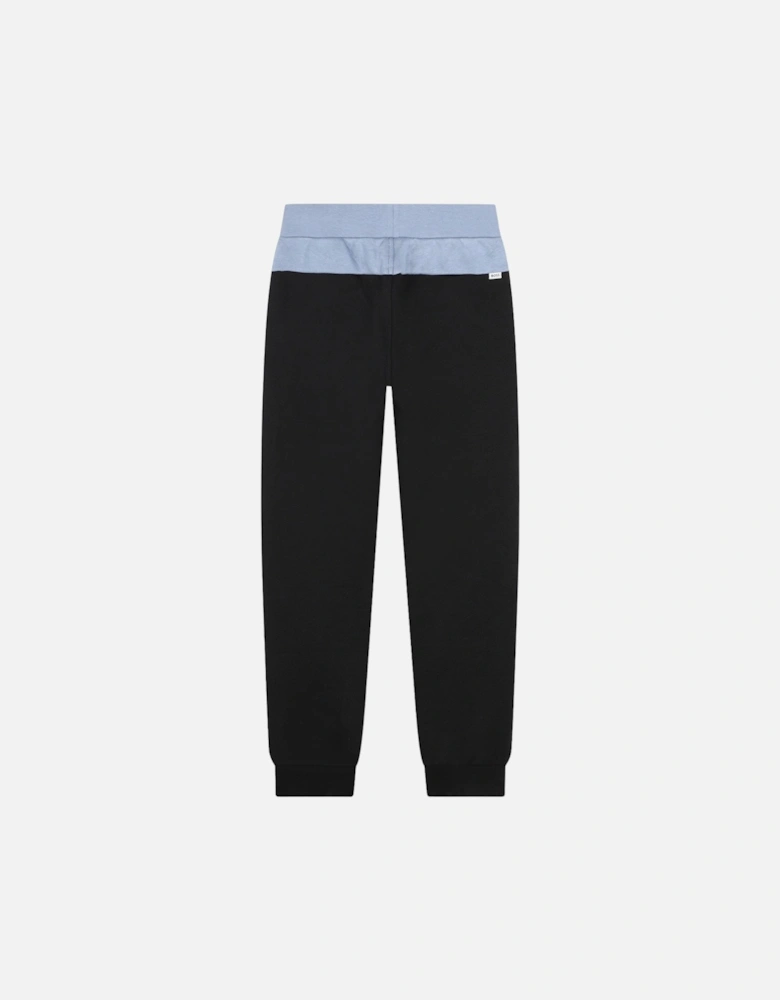 Blue and Black Joggers