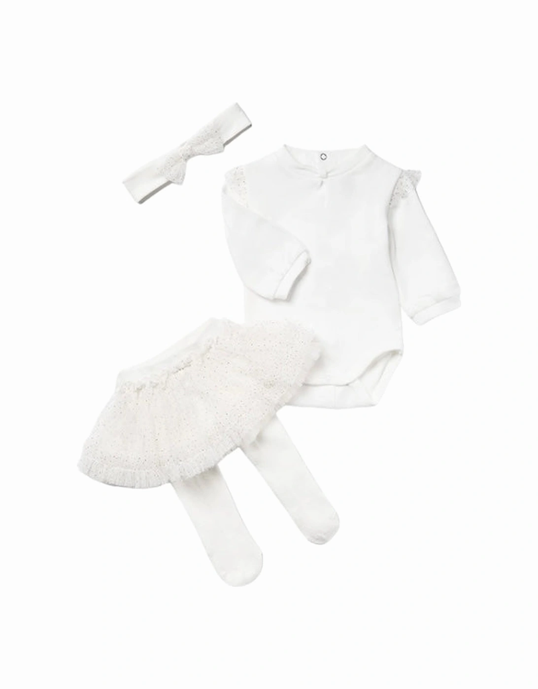 Ivory Tutu Outfit Set, 4 of 3