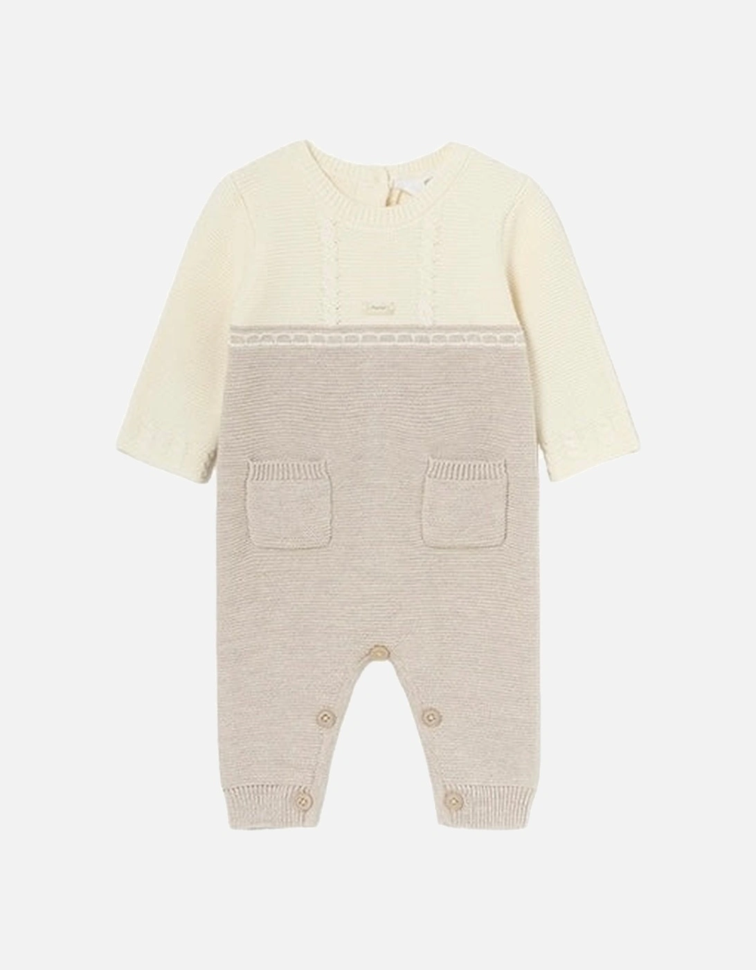 Beige Knit Romper, 4 of 3