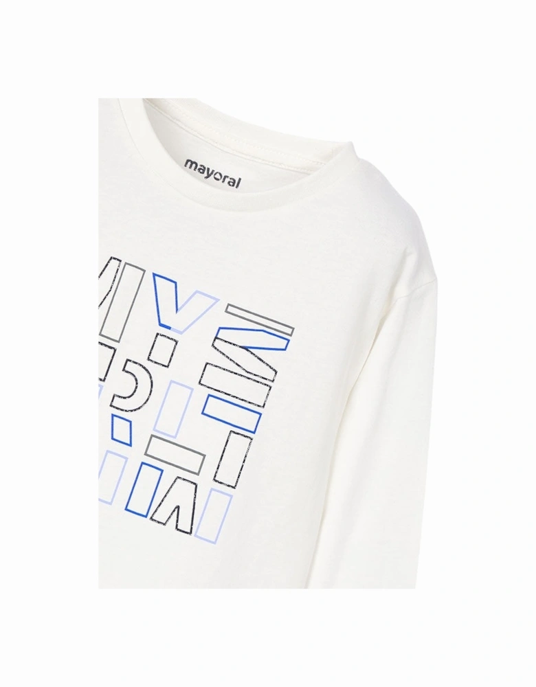 White Long Sleeve T-Shirt