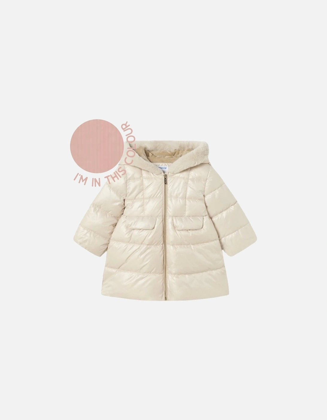 Pink Blush Puffer Coat