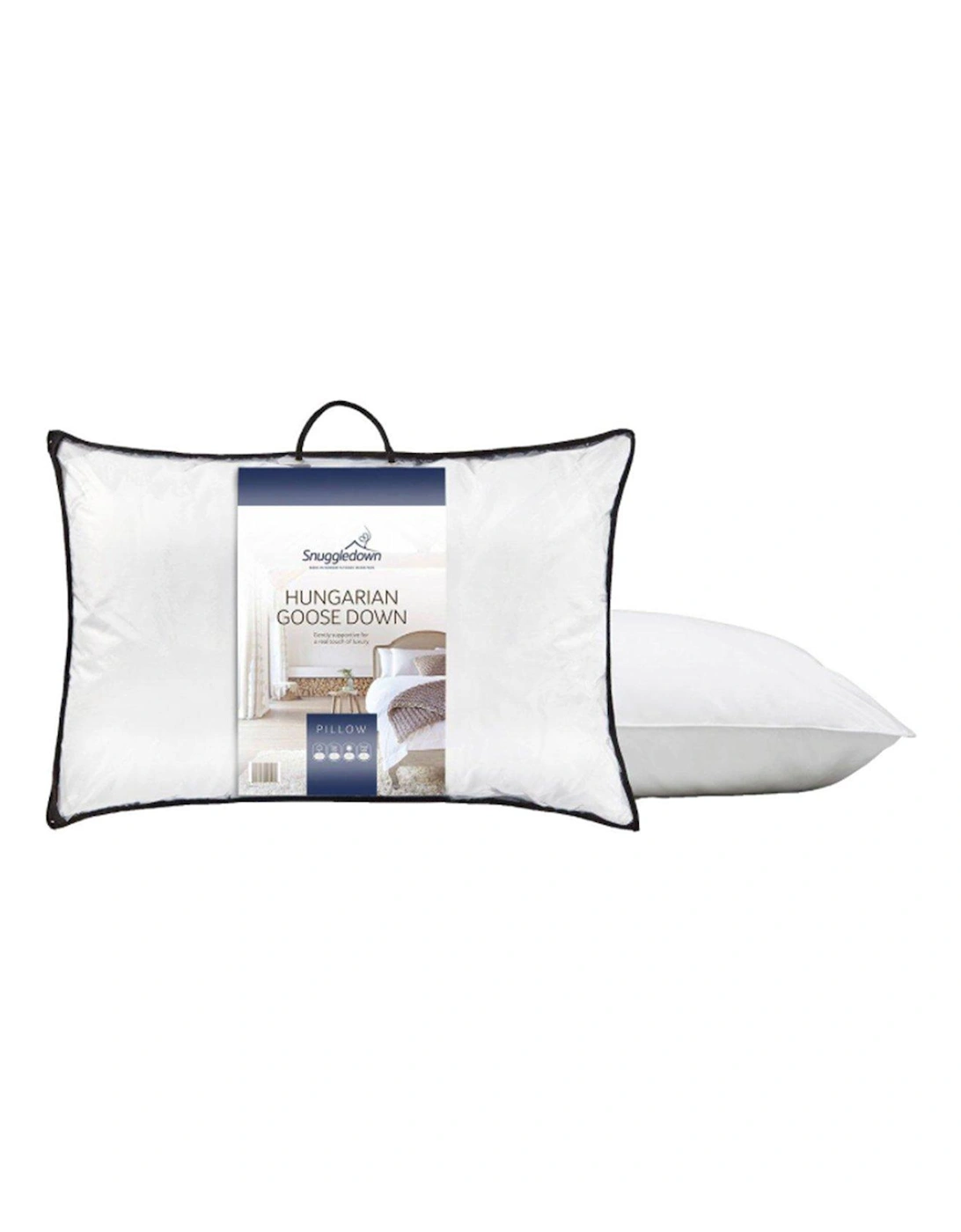 Hungarian Goose Down Pillow - White, 3 of 2