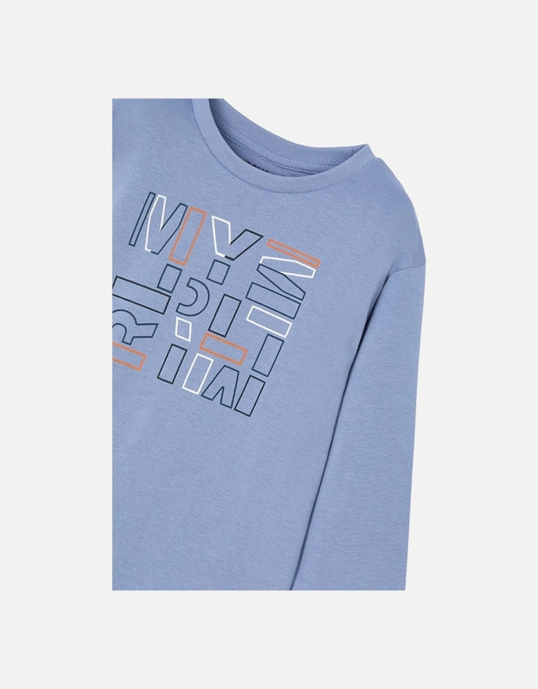 Glacier Blue Long Sleeve T-Shirt