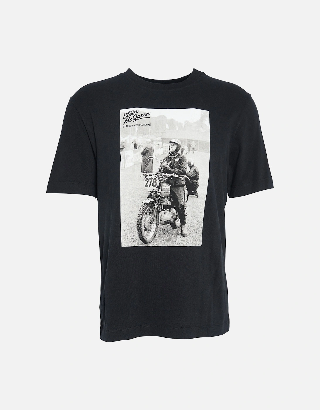 Steve McQueen Lucas Graphic Tee Black, 4 of 3