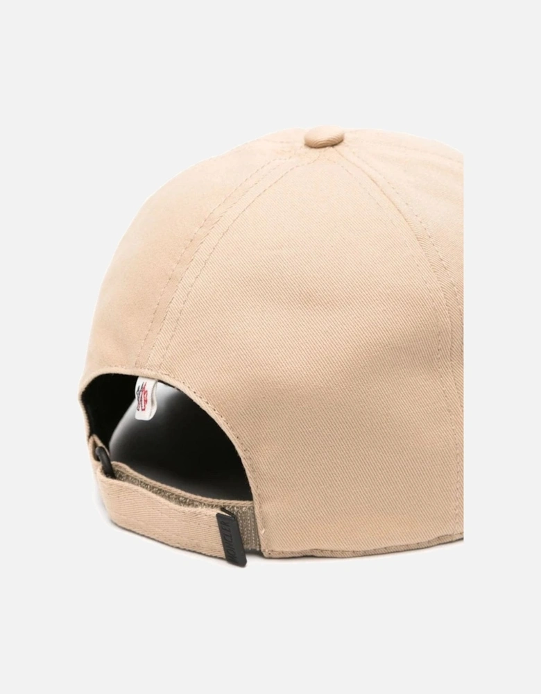 Grenoble Branding Canvas Cap Beige