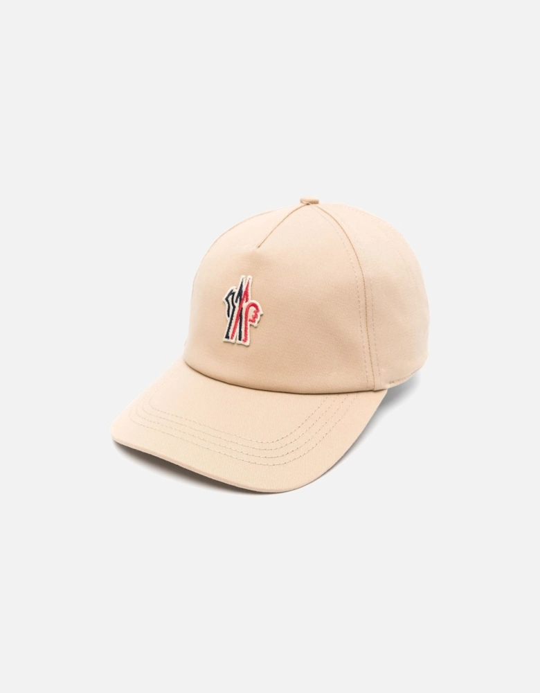 Grenoble Branding Canvas Cap Beige